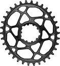 absoluteBLACK Oval Narrow-Wide Direct Mount Chainring - 34t SRAM 3-Bolt Direct Mount 6mm Offset - Black