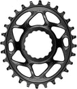 absoluteBLACK Oval Narrow-Wide Direct Mount Chainring - 28t CINCH Direct Mount 3mm Offset - Black