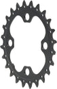 Plato interior Shimano SLX M660-10 LX T671 de 24 dientes y 64 mm, 10 velocidades, color negro