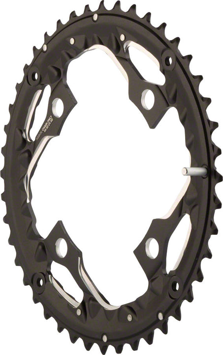 Plato exterior Shimano Deore LX T671 de 44 dientes y 104 mm para 10 velocidades