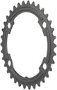 Plato asimétrico Shimano 105 FC-R7000 34 dientes 4x110 bcd negro