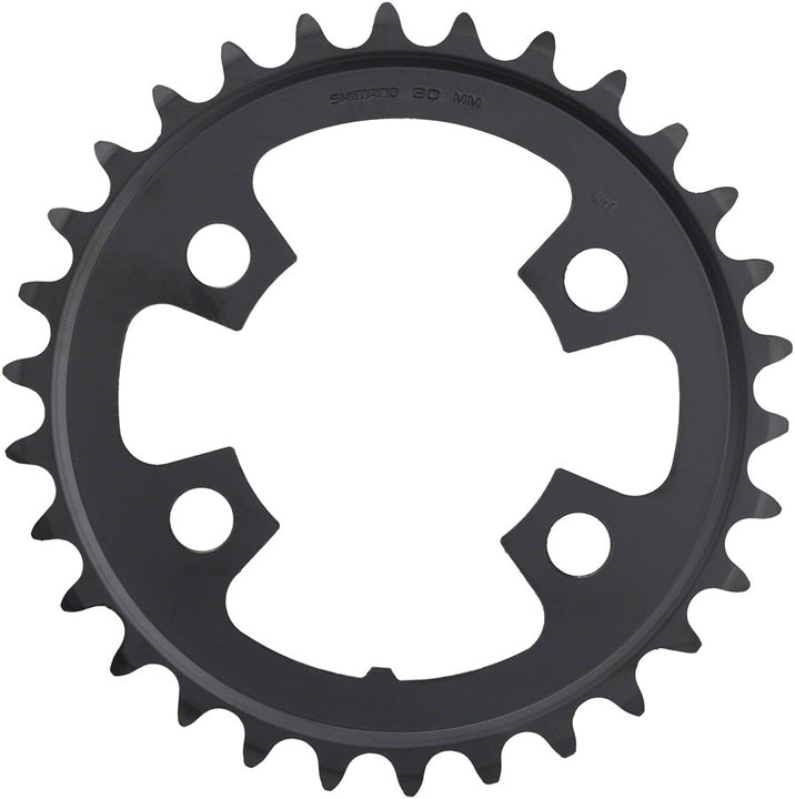 Plato Shimano Tiagra FC-4703 de 10 velocidades, 30 dientes, asimétrico, 74 BCD, negro