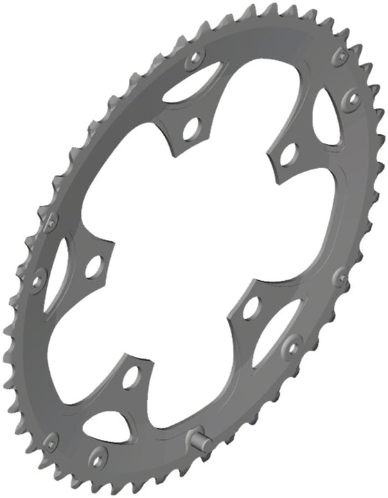Plato Shimano FC-RS200 - 46 dientes, 110 BCD, 5 tornillos, 8 velocidades, negro