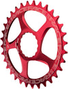 Plato estrecho y ancho RaceFace: montaje directo CINCH 34t rojo
