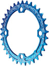 Plato estrecho y ancho RaceFace: 104 mm BCD 36 dientes Azul