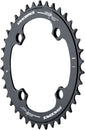 Plato estrecho y ancho RaceFace: 104 mm BCD 38 dientes Negro