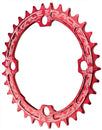 Plato estrecho y ancho RaceFace: 104 mm BCD 38 dientes Rojo