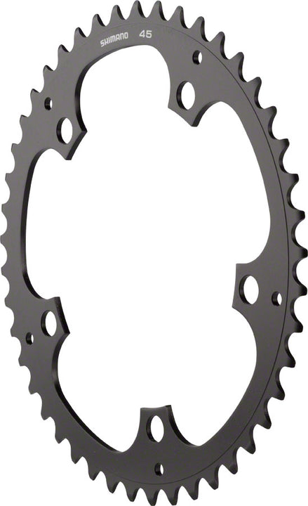 Plato Shimano Alfine S501 de 45 dientes y 130 mm de una sola velocidad