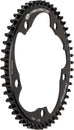 Gates Carbon Drive CDX CenterTrack Front Belt Drive Ring - 50t 5-Bolt 130mm BCD BLK