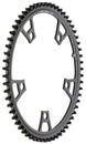 Anillo de transmisión por correa delantera Gates Carbon Drive CDX CenterTrack - 60 dientes, 5 pernos, 130 mm BCD, negro