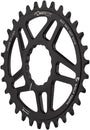 Plato elíptico de montaje directo Wolf Tooth - 32 dientes RaceFace CINCH Boost Drop-Stop ST Shimano 12 velocidades HG+ BLK