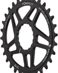Plato elíptico de montaje directo Wolf Tooth - 32 dientes RaceFace CINCH Boost Drop-Stop ST Shimano 12 velocidades HG+ BLK