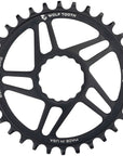 Plato de montaje directo Wolf Tooth - 32 dientes RaceFace/Easton CINCH, montaje directo Boost, desplazamiento de 3 mm, requiere cadena Hyperglide+ de 12 velocidades, color negro