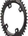 Wolf Tooth Elliptical Shimano 110 Asymmetric BCD Chainring - 42t 110 Asymmetric BCD 4-Bolt Drop-Stop For Shimano GRX Cranks BLK