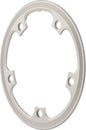 Protector de plato exterior Shimano Alfine S501 39t 130 mm, plateado