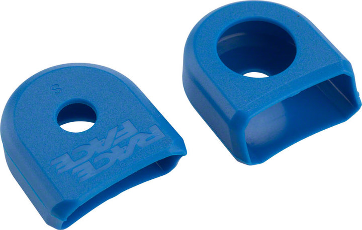 Fuelles de bielas RaceFace: para bielas de aleación (paquete de 2), color azul