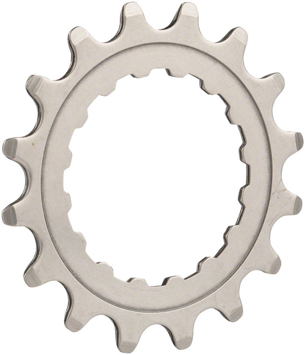 Piñón para bicicleta eléctrica Full Speed ​​Ahead WA643 GEN 2 Bosch - 16 dientes, acero inoxidable, plata pulida