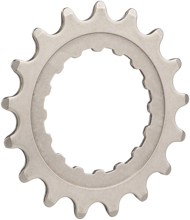 Piñón para bicicleta eléctrica Full Speed ​​Ahead WA644 GEN 2 Bosch - 17 dientes, acero inoxidable, plata pulida