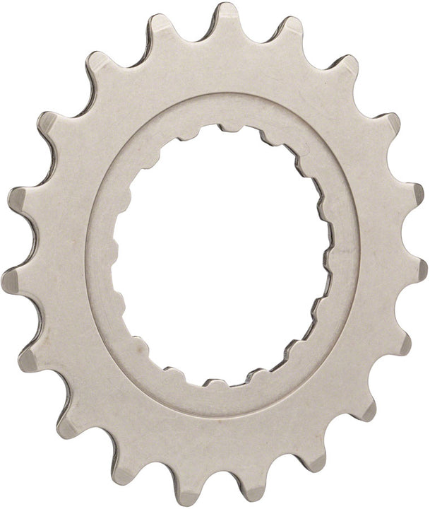 Piñón para bicicleta eléctrica Full Speed ​​Ahead WA646 GEN 2 Bosch - 19 dientes, acero inoxidable, plata pulida
