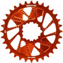 Wheels Manufacturing Direct Mount Chainring - 32t SRAM 3-Bolt Direct Mount 3mm Offset T-Type Chain Compatible Orange