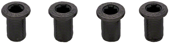 Juego de 4 tornillos para plato RaceFace de 12,5 mm, color negro