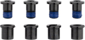 Juego de 4 tornillos para plato RaceFace (12,5 mm, negro)
