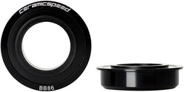 CeramicSpeed BB86 Bottom Bracket - DUB Road Spindle Black