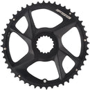 Plato FSA SL-K Advanced, 1x 46 dientes, interfaz de montaje directo, compatible con 11 velocidades, negro