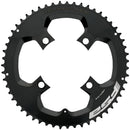 Plato FSA SL-K Super Road, 1x 50 dientes, 110BCD, patrón de pernos asimétrico, interfaz de 4 pernos, negro