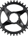 Full Speed Ahead Comet MegaTooth Direct Mount Chainring - 34t FSA Direct Mount For 12-Speed Shimano Hyperglide+ BLK