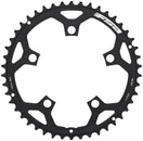 Full Speed Ahead Tempo Pro Road Chainring - 46t 110mm BCD 5-Bolt Steel 8/9/10/11-Speed BLK