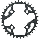 Full Speed Ahead Gamma Pro Mega Tooth Chainring - 34t 82 BCD Steel 1 x 11-Speed BLK