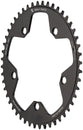 Plato Wolf Tooth para ciclocross de carretera (130 BCD, 48 dientes, 130 BCD, 5 tornillos, tope abatible, 10/11/12 velocidades, compatible con Eagle Flattop), color negro