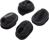 Pasacables para cuadro Shimano GM02 Di2 E-Tube (7 mm x 8 mm ovalados), 4 unidades