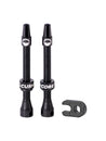 CushCore Tubeless Presta Valve Set - 55mm Black