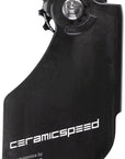 Rueda de polea CeramicSpeed ​​OSPW con sistema aerodinámico Shimano 9200/9250 8100/8150 - Pistas revestidas, polea de aleación, jaula de carbono negra
