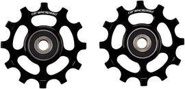 CeramicSpeed Pulley Wheels SRAM AXS Road 12-Speed - 12 Tooth Coated Races Alloy BLK