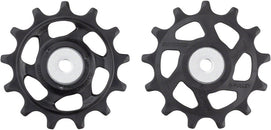 Juego de poleas tensoras y guía para desviador trasero Shimano XT RD-M8100