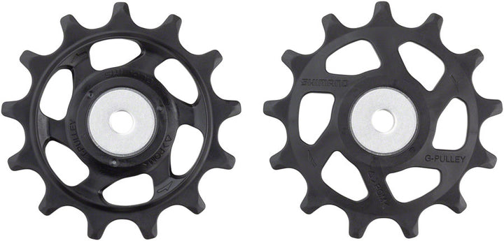 Juego de poleas tensoras y guía para desviador trasero Shimano XT RD-M8100