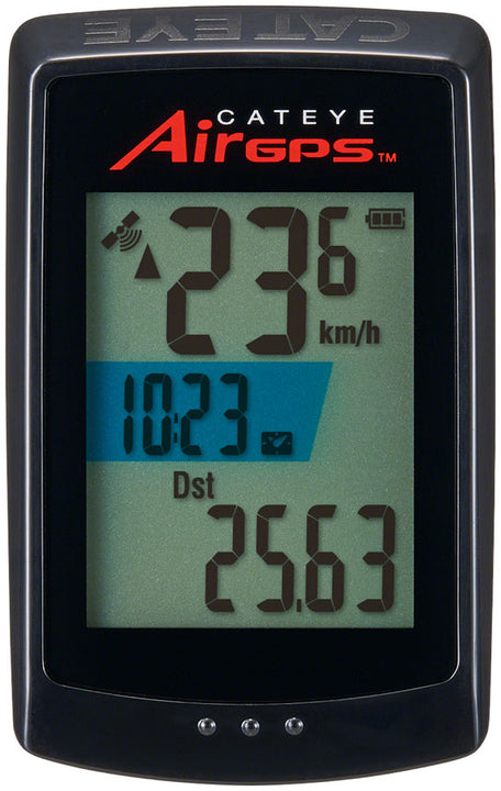 Ciclocomputador CatEye AirGPS - Negro