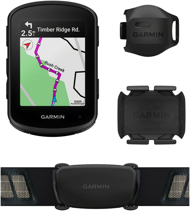 Conjunto de ciclocomputador Garmin Edge 840 - GPS inalámbrico negro