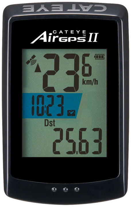 Ciclocomputador Cateye AIR GPS II - Negro