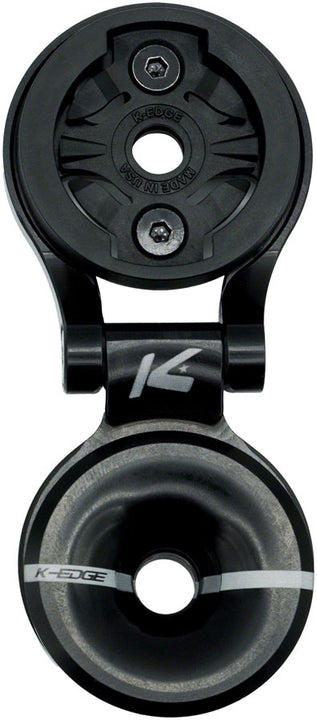 Soporte de potencia K-Edge Garmin Race con tapa - Negro