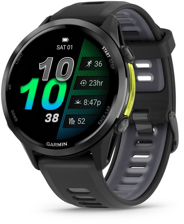 Reloj inteligente Garmin Forerunner 970 - Negro/Amarillo Amplio