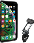 Estuche Topeak Ridecase con soporte - Compatible con iPhone XS MAX Negro/Gris