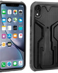 Estuche Topeak Ridecase con soporte - Compatible con iPhone XR Negro/Gris