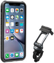 Estuche Topeak Ridecase con soporte - Compatible con iPhone XR Negro/Gris