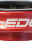 K-EDGE Gravity Stem Cap Mount for Garmin Quarter Turn Type Computers Red