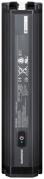 Batería para bicicleta eléctrica Shimano STEPS BT-E8035 (montaje en tubo inferior, 504 Wh, 17,5 Ah, 36 V)
