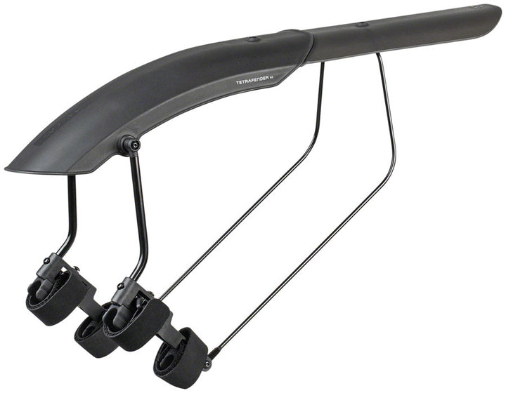 Guardabarros trasero Topeak Tetrafender M2 con correa, color negro